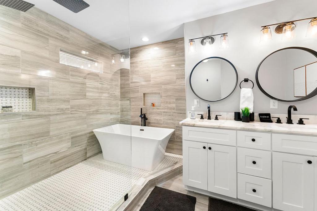 Large Modern Home Centrally Located With Hot Tub Atlanta Ngoại thất bức ảnh